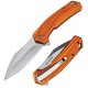 Couteau Tac-Force A/O Lame Acier 3Cr13MoV Manche Aluminium Orange Liner Lock Clip TF2018OR - Livraison Gratuite