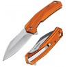 Couteau Tac-Force A/O Lame Acier 3Cr13MoV Manche Aluminium Orange Liner Lock Clip TF2018OR - Livraison Gratuite
