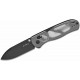 Couteau Kizer Drop Bear Lame Acier Nitro-V Manche Acrylique Transparent Clutch Lock KIV3619A9 - Livraison Gratuite