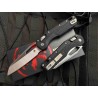 Couteau Microtech Standard Issue MSI Lame Acier Bohler M390MK Manche Polymère Noir USA MCT210T10PMBK - Livraison Gratuite