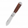 Couteau QSP Jumping Jack Slip Joint Lame Acier 14C28N Sheepsfoot Manche Desert Ironwood QS167D - Livraison Gratuite
