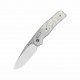 Couteau QSP Vault Glyde Lock Lame Acier 14C28N Manche G10/Alu Clip KIVT QS157E1 - Livraison Gratuite