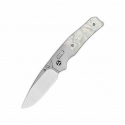 Couteau QSP Vault Glyde Lock Lame Acier 14C28N Manche G10/Alu Clip KIVT QS157E1 - Livraison Gratuite