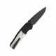 Couteau QSP Vault Glyde Lock Lame Acier 14C28N Blk Manche G10/Alu Clip KIVT QS157E2 - Livraison Gratuite