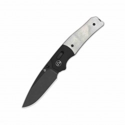 Couteau QSP Vault Glyde Lock Lame Acier 14C28N Blk Manche G10/Alu Clip KIVT QS157E2 - Livraison Gratuite