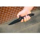 Couteau TOPS Knives Abaniko Lame Acier Carbone 1095 Manche G10 Étui Kydex Made In USA TPABKO01 - Livraison Gratuite
