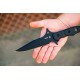 Couteau TOPS Knives Abaniko Lame Acier Carbone 1095 Manche G10 Étui Kydex Made In USA TPABKO01 - Livraison Gratuite