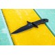 Couteau TOPS Knives Abaniko Lame Acier Carbone 1095 Manche G10 Étui Kydex Made In USA TPABKO01 - Livraison Gratuite