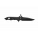 Couteau TOPS Knives Abaniko Lame Acier Carbone 1095 Manche G10 Étui Kydex Made In USA TPABKO01 - Livraison Gratuite
