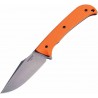 Couteau Hogue EX-TAK Lame CPM-MagnaCut Manche G10 Orange Étui Kydex Made USA HO35860 - Livraison Gratuite