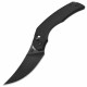 Couteau CJRB Nanner Black Lame Persian Acier AR-RPM9 Blk Manche G10 Crossbar Lock KIVT J1955BBK - Livraison Gratuite