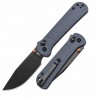Couteau CJRB Bolt Blue Lame Drop Point AR-RPM9 Manche G10 Recoil-Lock V2 IKBS Clip J1960BGY - Livraison Gratuite