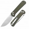 Couteau CJRB Bolt Green Lame Drop Point AR-RPM9 Manche G10 Recoil-Lock V2 IKBS Clip J1960GN - Livraison Gratuite
