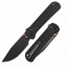 Couteau CJRB Bolt Black Lame Drop Point AR-RPM9 Blk Manche G10 Recoil-Lock V2 IKBS Clip J1960BBK - Livraison Gratuite