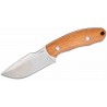 Couteau CJRB Mutt Wood Lame Harpoon Drop Point AR-RPM9 Manche Bois Étui Kydex J1958WD - Livraison Gratuite 