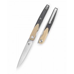 Couteau BESTECHMAN Lanza Khaki & Black G10 Lame Acier 14C28N Manche G10 Liner Lock Clip BTKMK14B - Livraison Gratuite