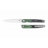 Couteau BESTECHMAN Lanza OD Green+ Black G10 Lame Acier 14C28N Manche G10 Liner Lock Clip BTKMK14C - Livraison Gratuite