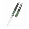 Couteau BESTECHMAN Lanza OD Green+ Black G10 Lame Acier 14C28N Manche G10 Liner Lock Clip BTKMK14C - Livraison Gratuite