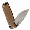 Couteau SRM Terrier Brown Lame Laminated 140Cr Manche G10 Ambi-Lock Clip SRM258LGW2 - Livraison Gratuite