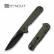 Couteau Pliant Sencut Aetheris OD Green EDC Lame Clip Point 9Cr18MoV Blk Manche G10 Linerlock S240952 - Livraison Gratuite