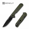 Couteau Pliant Sencut Aetheris OD Green EDC Lame Clip Point 9Cr18MoV Blk Manche G10 Linerlock S240952 - Livraison Gratuite