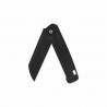 Couteau Pliant QSP Penguin Black Lame Sheepsfoot 14C28N Black Manche FRN Black Glyde Lock QS130GLA2 - Livraison Gratuite