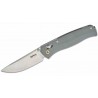 Couteau SRM Medal 255L-GK Gray Lame Acier 10Cr15CoMoV Manche G10 Ambi-Lock SRM255LGK2 - Livraison Gratuite