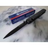 Couteau Smith&Wesson Executive Lame Dague Acier 7Cr13 Noire Manche Alu Linerlock Clip SW1227056 - Livraison Gratuite