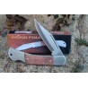 Lot de 3 Couteau Pliant Rite Edge Lockback Style Buck Lame Clip Point 3Cr13 Manche Bois Marron CN211164 - Livraison Gratuite