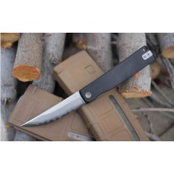Couteau North Mountain The Kaiken G10 Lame Tanto Acier SLD-Magic Manche G10 Linerlock NMB250222 - Livraison Gratuite