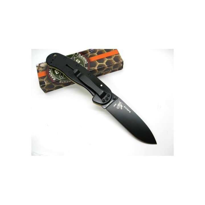 Couteau ESEE Avispa Desert Tan Blade Acier AUS-8 Manche FRN Frame Lock BRK1301DTB - Livraison Gratuite