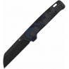 Couteau QSP Penguin V2 Sheepfoot Acier D2 Manche Carbone Bleu Sécurité Liner Lock QS130V2E2 - Livraison Gratuite