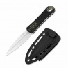 Couteau Kizer Hidden Agenda Lame Dague Acier AEB-L Manche G10 Black/Green Gaine Kydex KI1083A2 - Livraison Gratuite