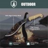 Machette Condor TerraKukri Lame Acier Carbone 1075 Manche & Etui Polypropylène Tan Salvador CTK286213DHC - Livraison Gratuite