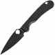 Couteau Daggerr Knives Zhalo Lame Spear Point D2 Black DLC Manche Acier Noir Frame Lock DGRF22FBBN - Livraison Gratuite