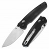 Couteau Tenable Raven Lame Drop Point Acier 14C28N SW Manche G10 Black Cross-Bar Lock Clip T2109V4 - Livraison Gratuite