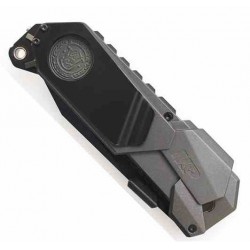 Couteau Smith & Wesson M&P M.A.G.I.C. Automatique Lame Tanto Acier 4034 Manche Alu Brise-Vitres SWMP9BTS - Livraison Gratuite