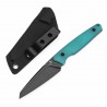 Couteau Tenable Parr Lame Reverse Tanto Acier 14C28N Blk Manche G10 Tiffany Etui Kydex TG011B3 - Livraison Gratuite
