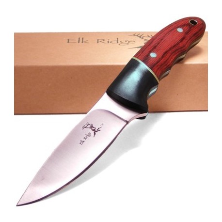 COUTEAU DE CHASSE ELK RIDGE - ER029 - MANCHE 2 BOIS