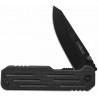 Couteau Camillus CHO Lame Drop Point Acier 420 Traité Titane Manche GFN & Acier Frame Lock CM19395 - Livraison Gratuite