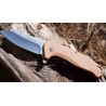 Couteau Camillus Arvo A/O Lame Drop Point Acier 420 Manche Tan Micarta Liner Lock CM19479 - Livraison Gratuite
