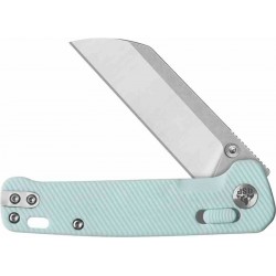 Couteau QSP Penguin Lame Acier 14C28N Two-Tone Manche FRN Bleu Glyde Lock IKBS QS130GLD1 - Livraison Gratuite