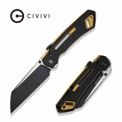 Couteau Civivi Buster FG Lame Acier Nitro-V Black Manche G10 Noir Superlock IKBS CIVC240521 - Livraison Gratuite