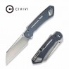 Couteau Civivi Buster FG Lame Acier Nitro-V Manche G10 Blue Superlock IKBS CIVC240522 - Livraison Gratuite