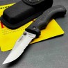 Couteau Lansky Easy Grip Lockback Lame cm Acier Inox Poignée Caoutchouc Etui Nylon LKN030X - Livraison Gratuite