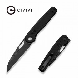 Couteau CIVIVI Guile Black Lame Acier 14C28N Manche G10 Liner Lock KIVT CIVC24062B1 - Livraison Gratuite
