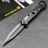 Couteau Tactical Smith&Wesson M&P Lame Acier Inox Poignée Aluminium Noir Linerlock Clip SWP1105621 - Livraison Gratuite