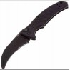 Couteau Automatique Ontario OKC Rescue Knife Lame Acier 154CM Poignée en Aluminium USA Button Lock ON8739 - Livraison Gratuite