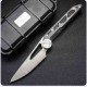 Couteau Stedemon NOC Knives DG-04 Black Lame Acier 440C Manche G10 Linerlock IKBS STEDG0401 - Livraison Gratuite