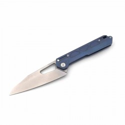 Couteau Stedemon NOC Knives DT-03 Lame Acier VG-10 Manche Titane Purple Framelock STEDT03BLU - Livraison Gratuite